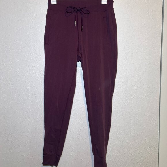 MODIV Mauve Purple Drawstring Jogger Pants, Size Small - Picture 1 of 4